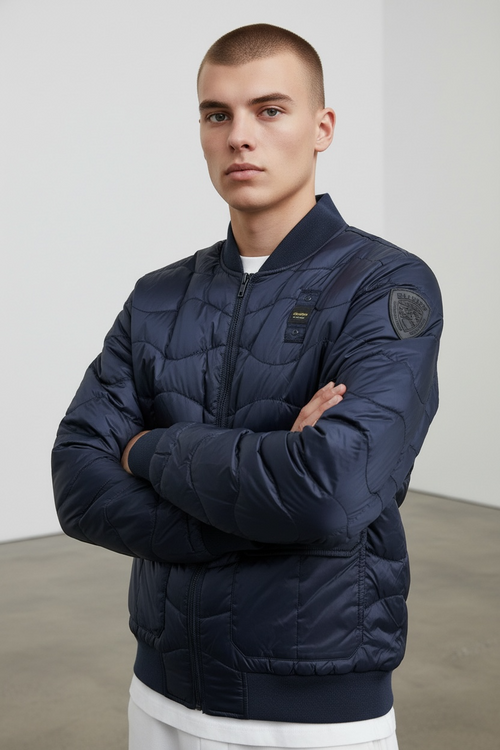 Blaue Blauer USA Jacke (M)