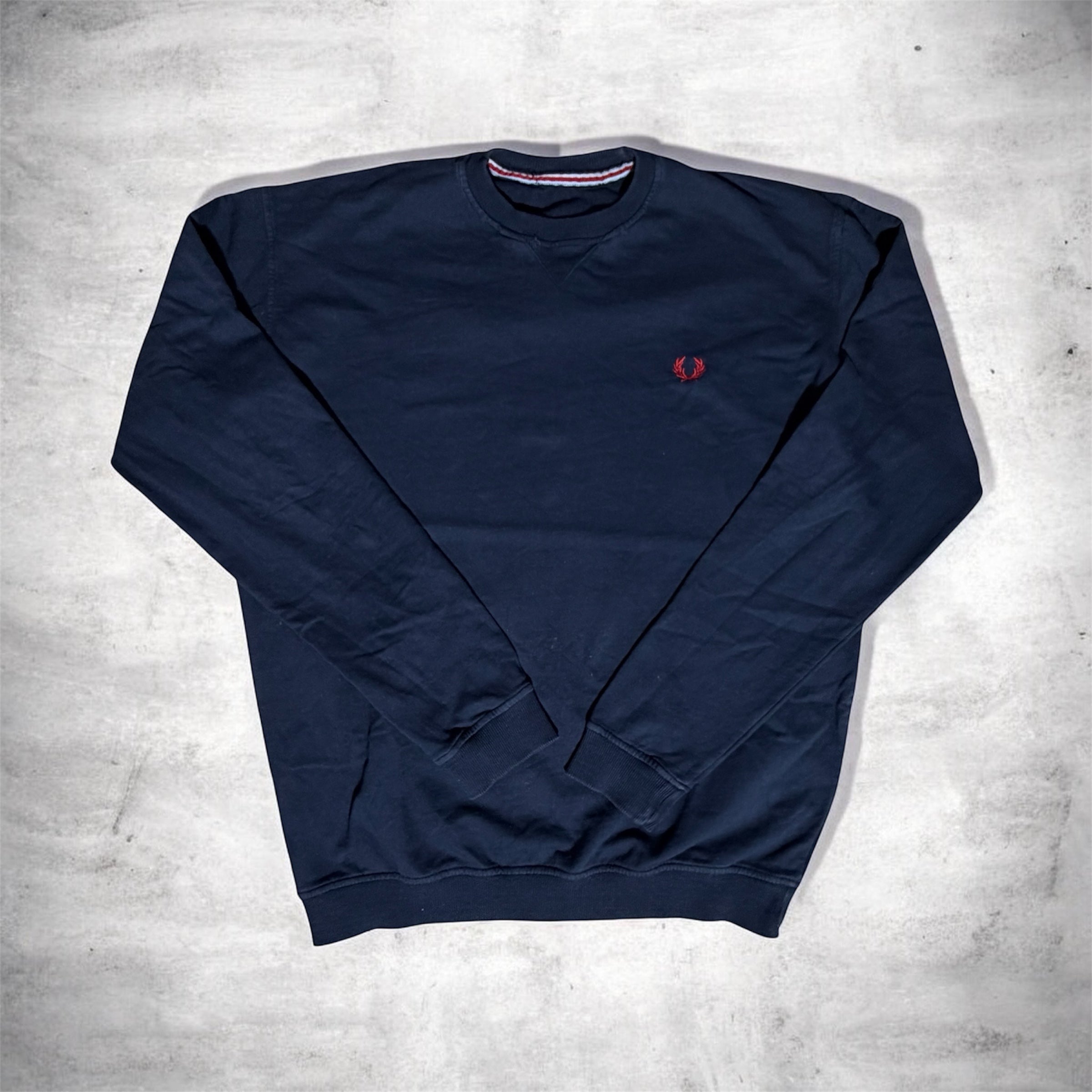 Fred Perry Sweater Blau (XL)
