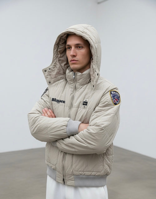 Blauer USA Jacke Beige (S)