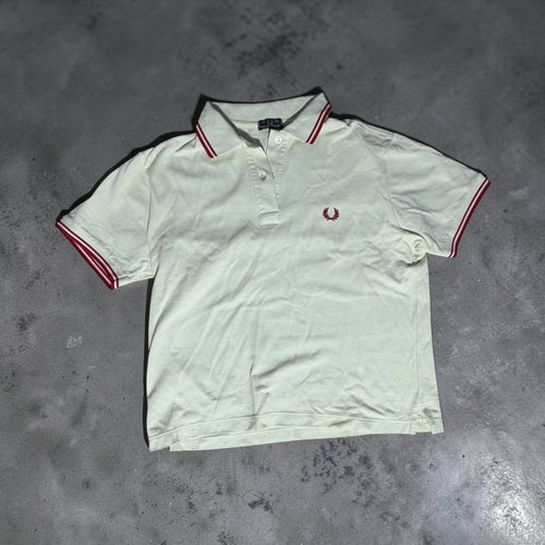 Fred Perry Polo Creme Farbe (Kindergröße XL, Standard XS)